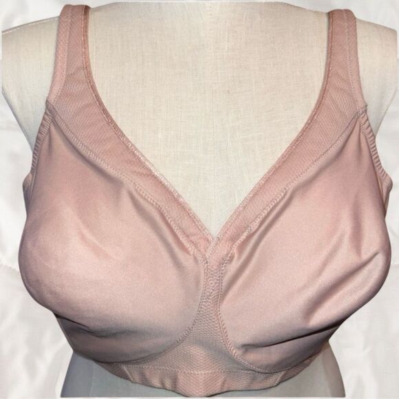 Glamorise Women's Plus Size MagicLift Seamless Sports Bra Wirefree Size 50C - Picture 2 of 6